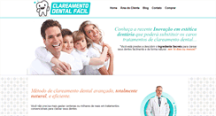 Desktop Screenshot of clareamentodentalfacil.com